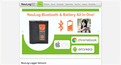 Desktop Screenshot of neulog.com